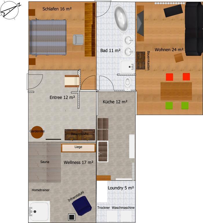 Gerda Wellness Apartment Grinzens Εξωτερικό φωτογραφία